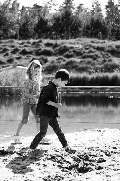 Geschwister Outdoor Shooting am See Outdoor Berlin